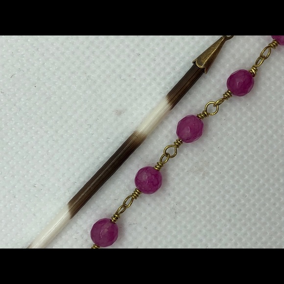 Porcupine Dangle Necklace - Picture 2 of 7